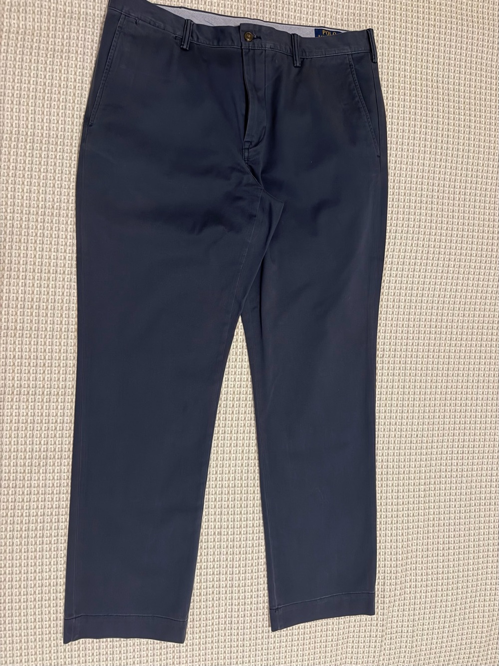 Ralph Lauren Navy Chinos - Classic Straight Fit